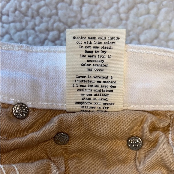 rag & bone Classic White Skinny Jeans - Picture 8 of 14